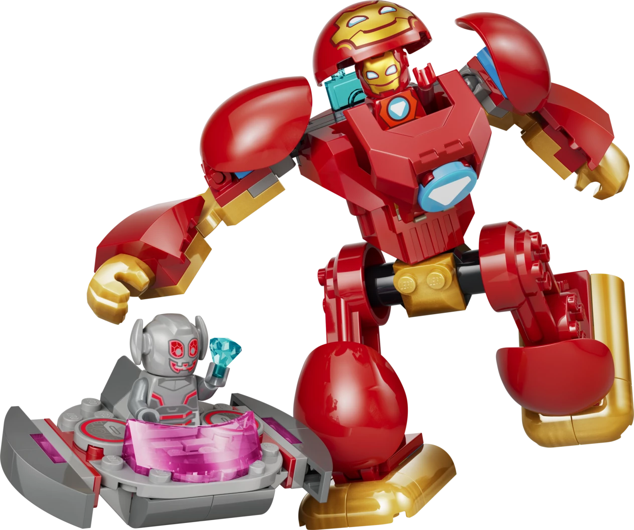 Ultron tegen Iron Man
