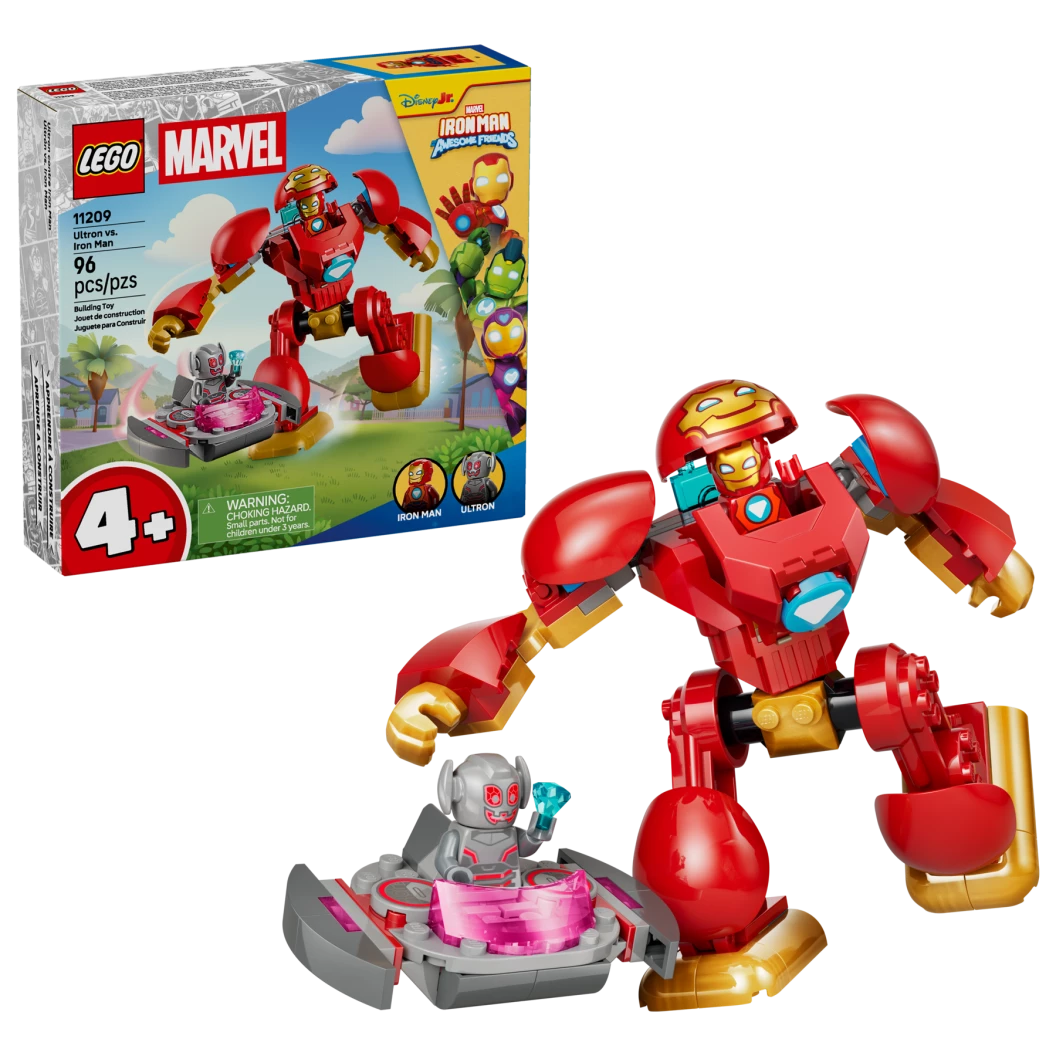 Ultron tegen Iron Man