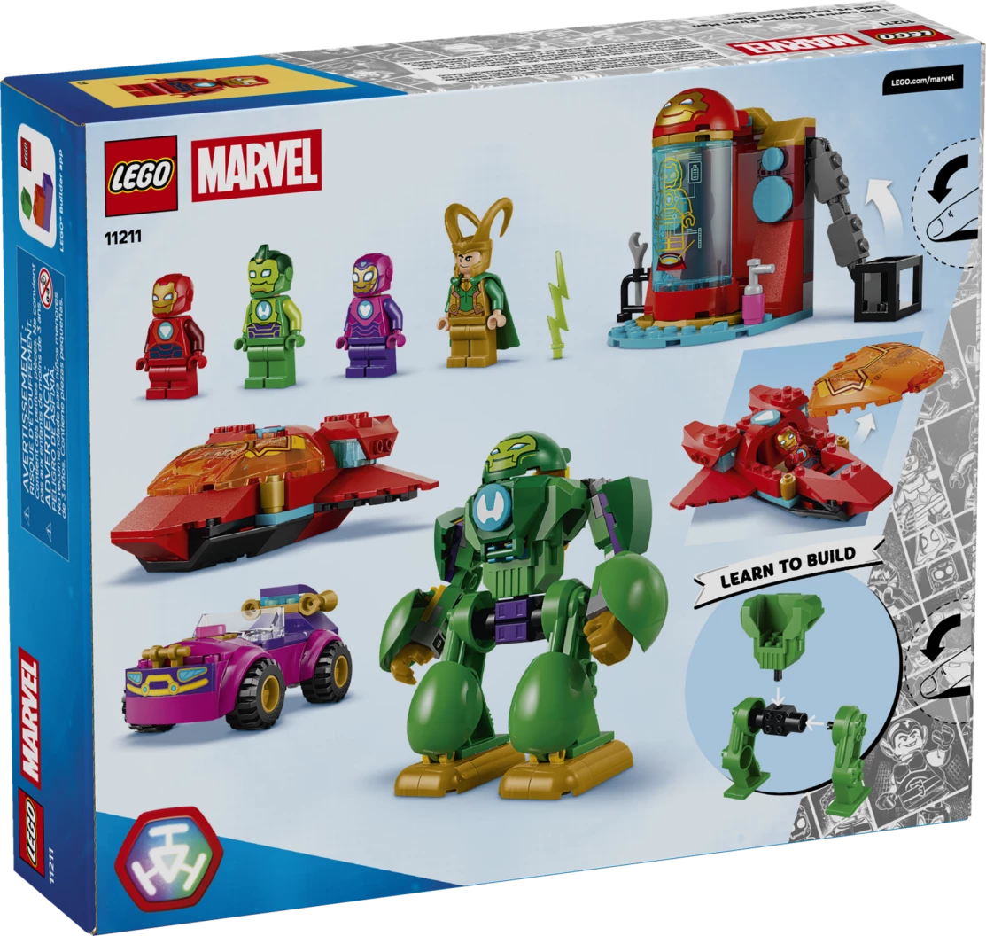 Loki tegen Team Iron Man