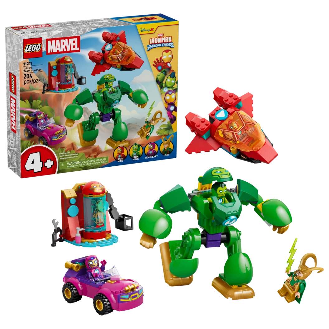 Loki tegen Team Iron Man