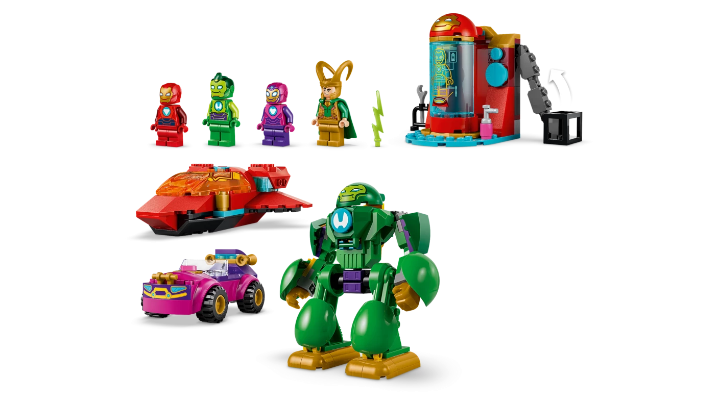 Loki tegen Team Iron Man