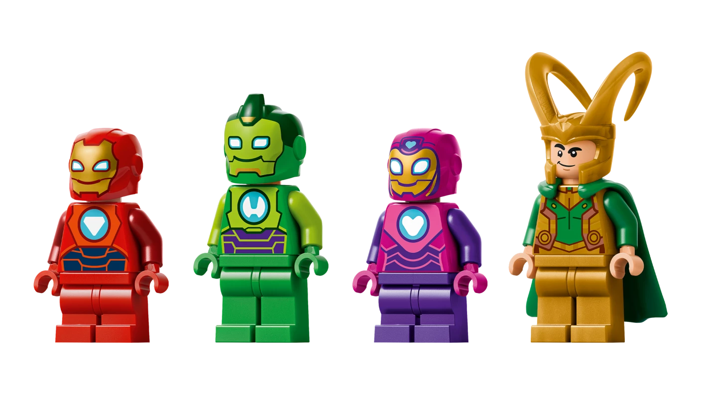 Loki tegen Team Iron Man