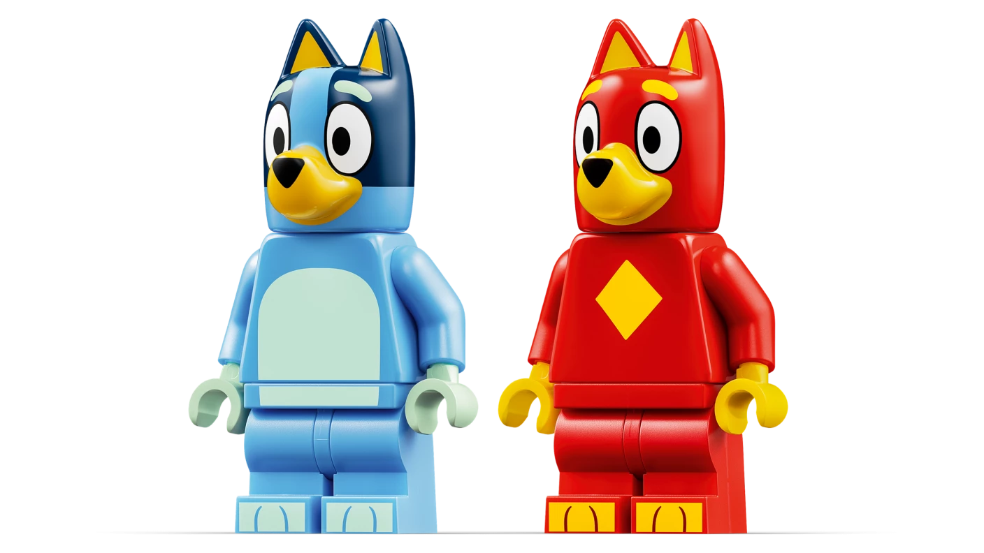 School met Rusty en Bluey