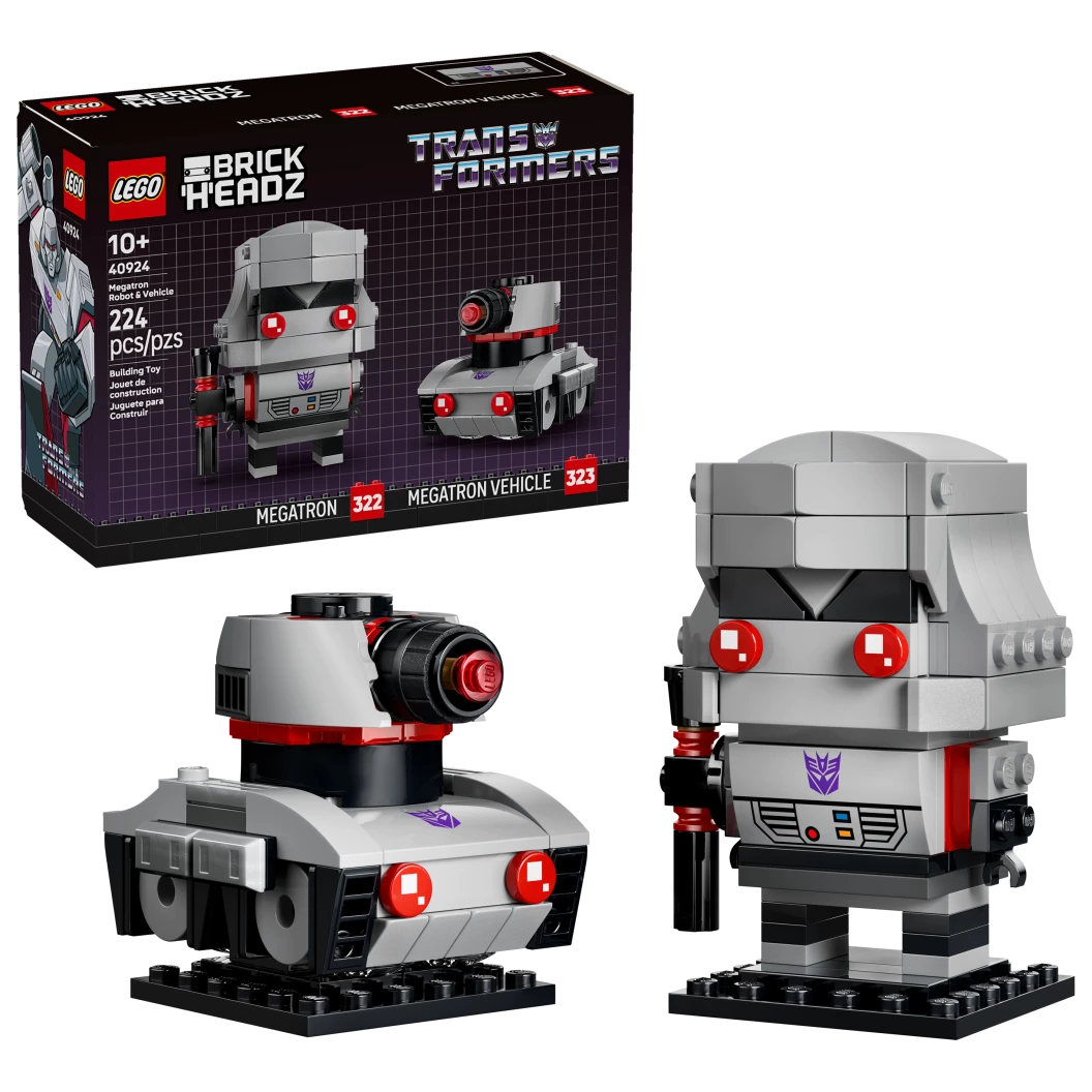 Megatron robot en voertuig