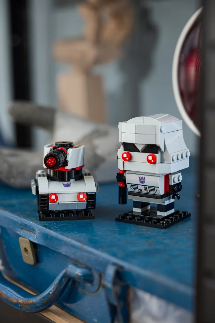 Megatron robot en voertuig