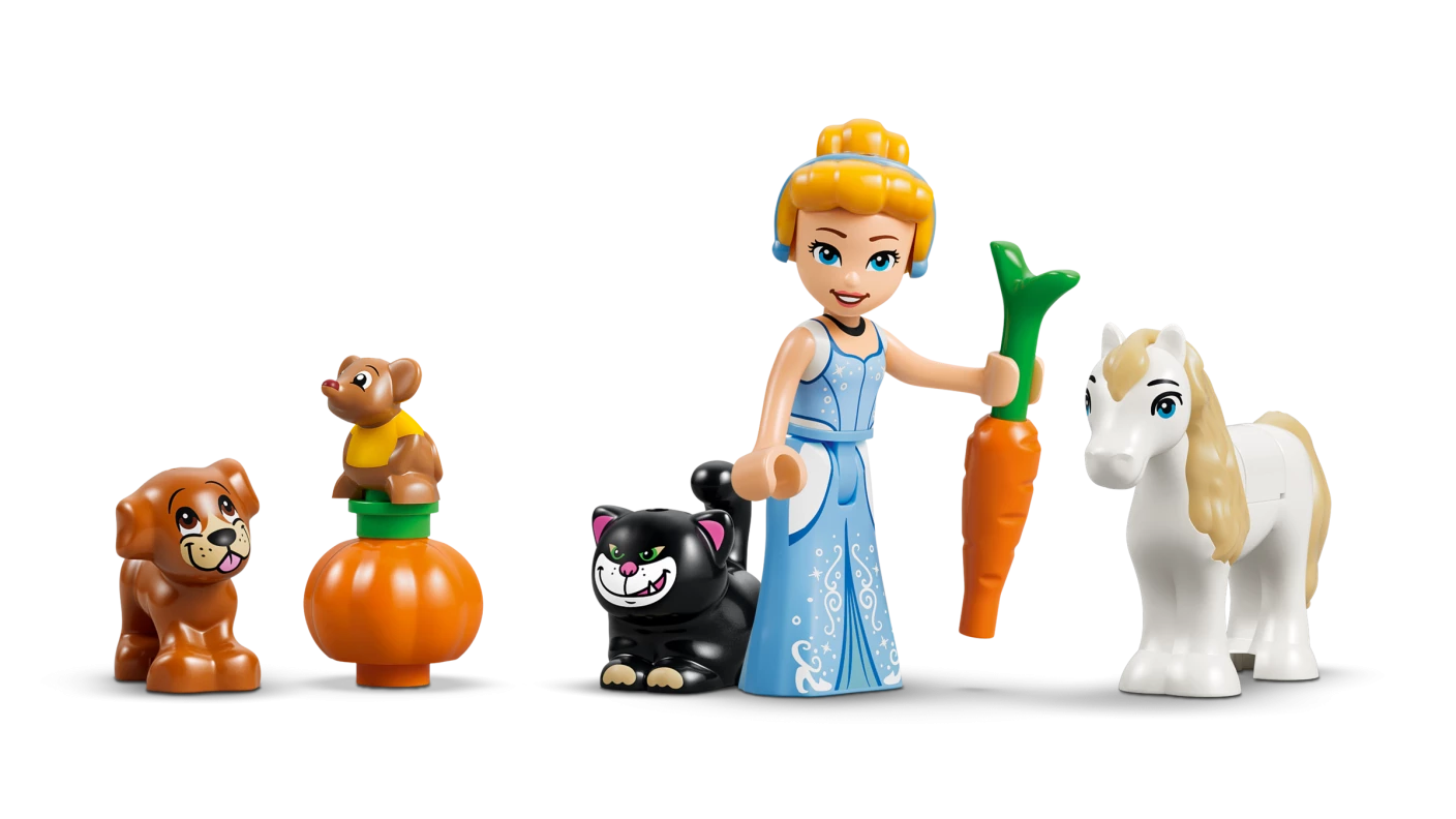 Assepoesters kasteel met dierenvriendjes