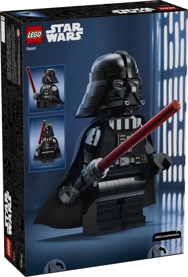 Grote minifiguur van Darth Vader