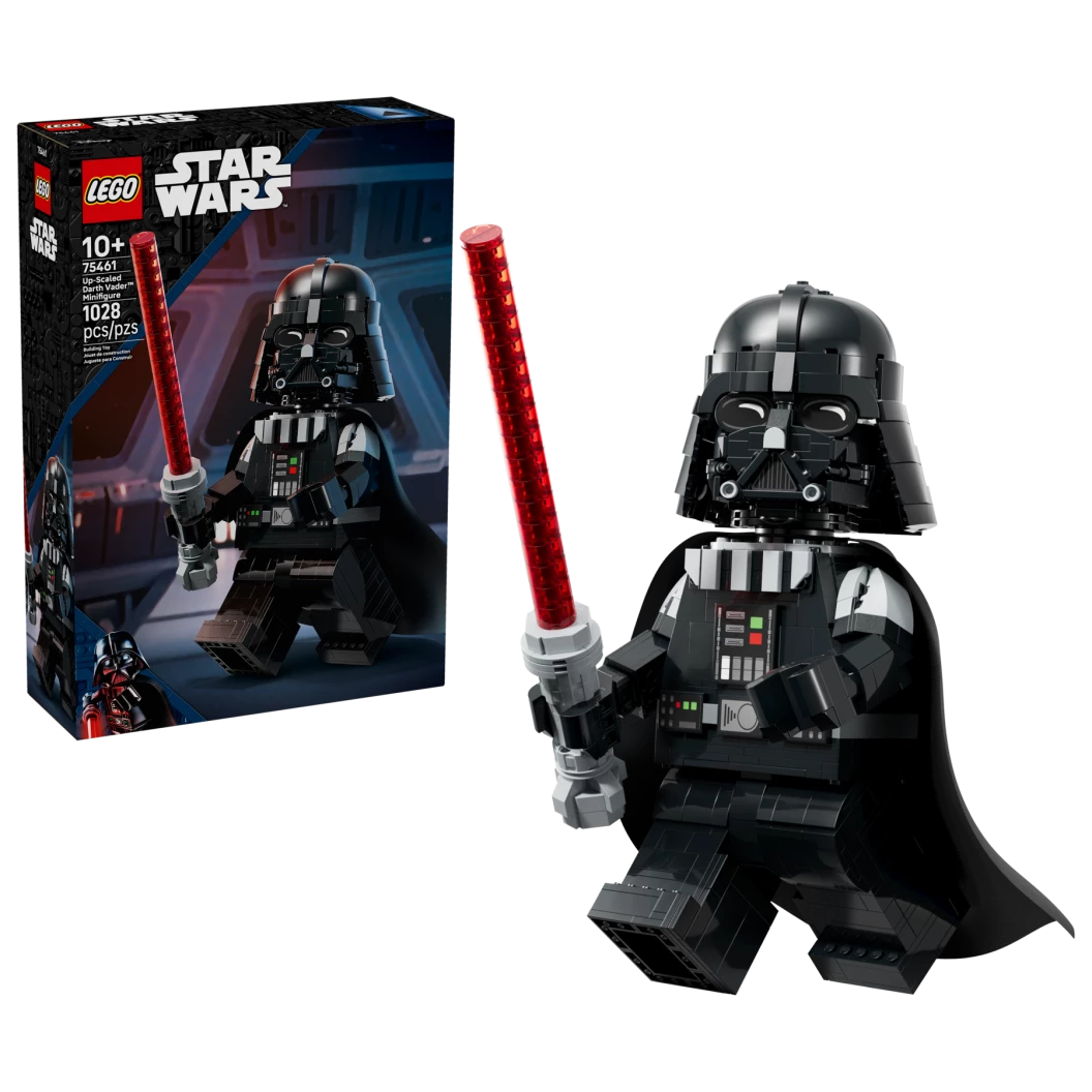 Grote minifiguur van Darth Vader