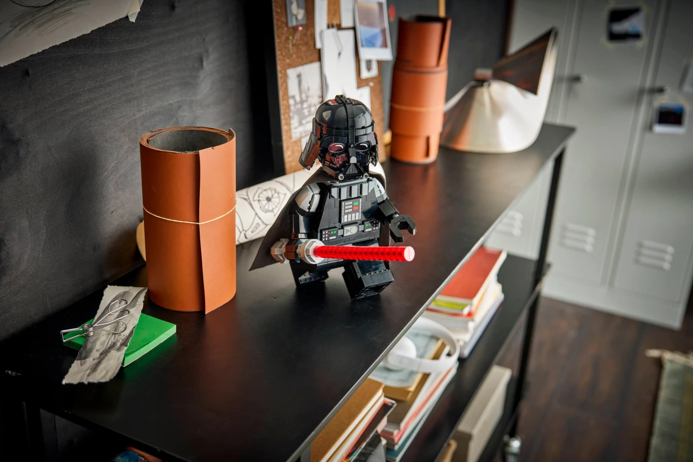Grote minifiguur van Darth Vader