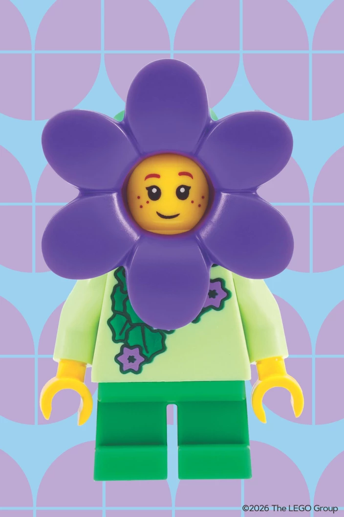 Geheime minifiguur minipuzzel (lente-editie)