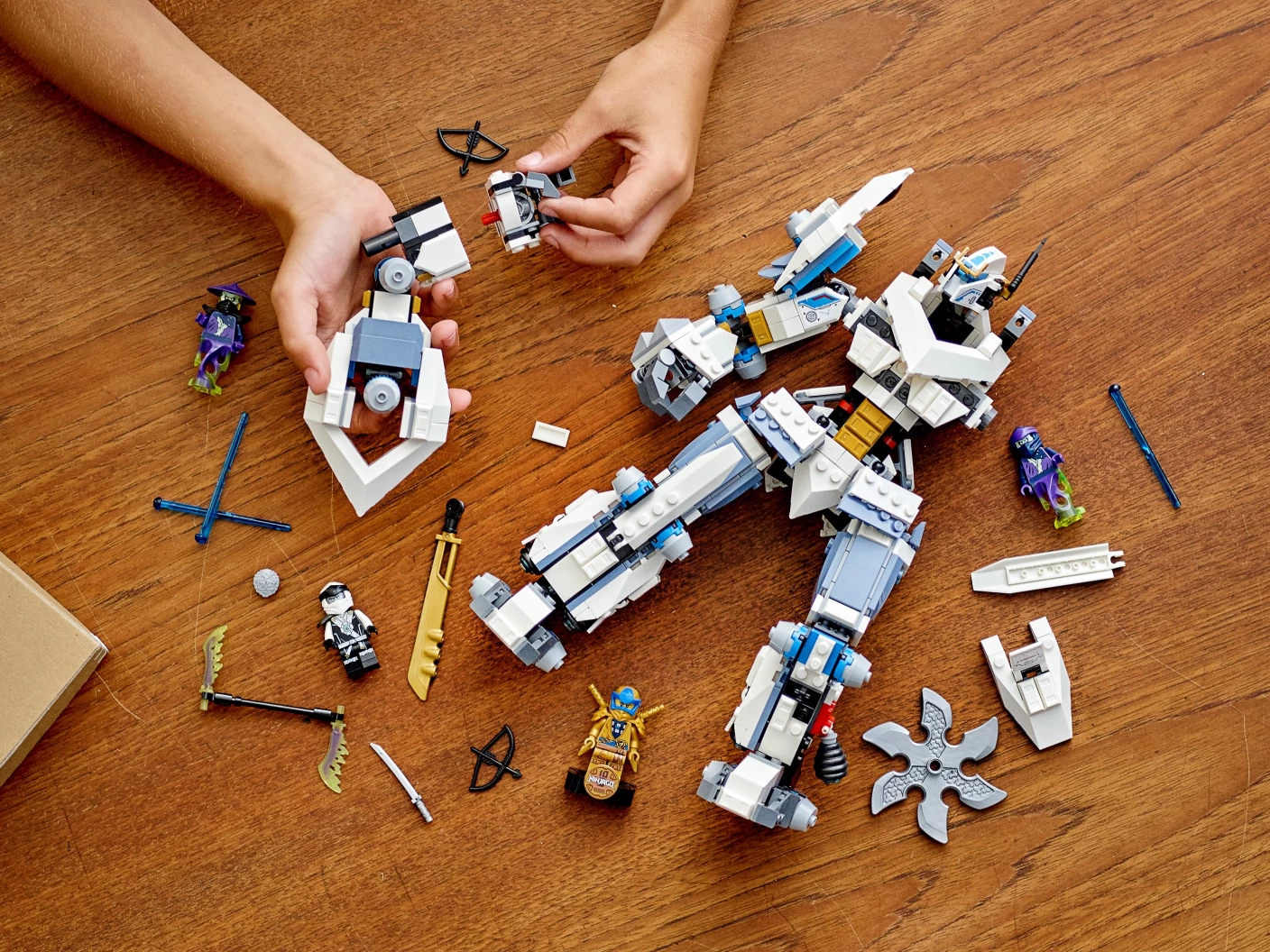 Zane's Titanium Mecha Duel