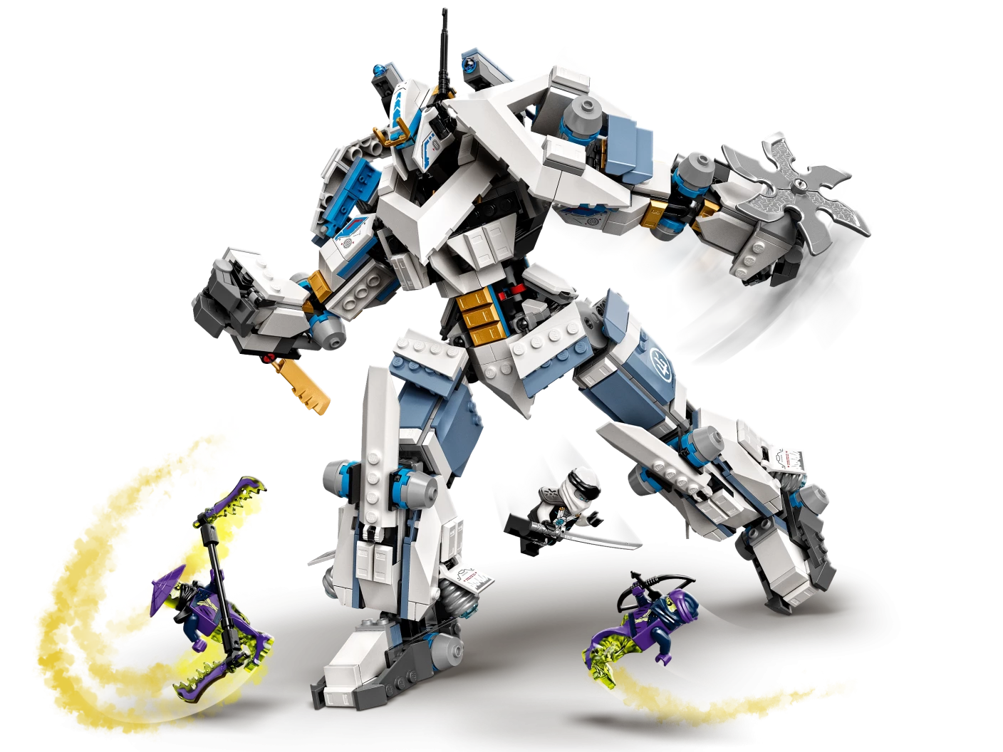 Zane's Titanium Mecha Duel