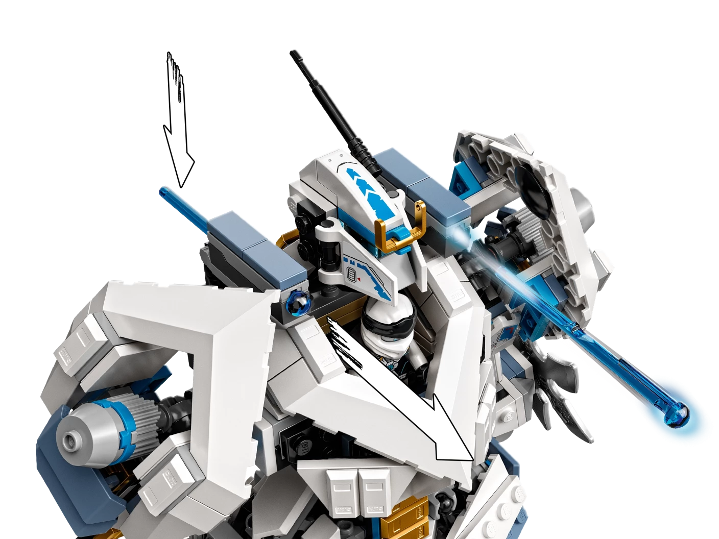 Zane's Titanium Mecha Duel