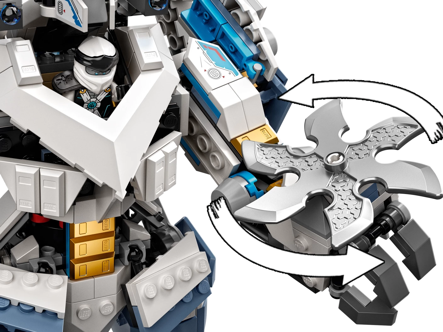 Zane's Titanium Mecha Duel