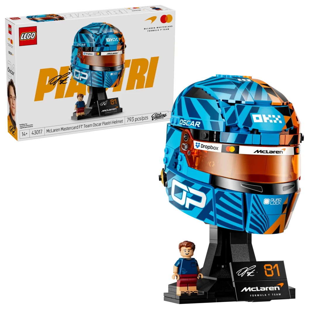 McLaren Mastercard F1 Team helm van Oscar Piastri