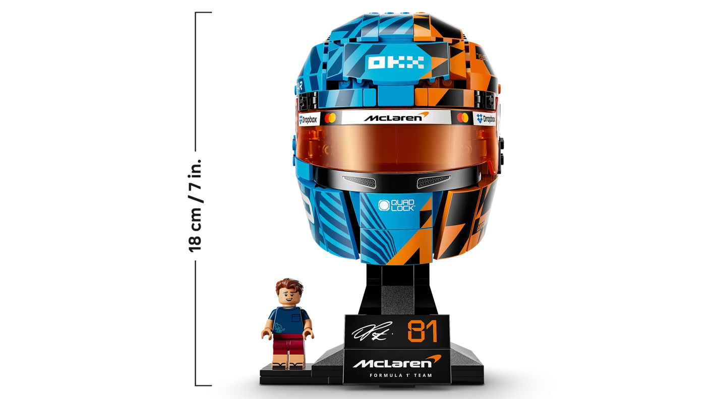 McLaren Mastercard F1 Team helm van Oscar Piastri