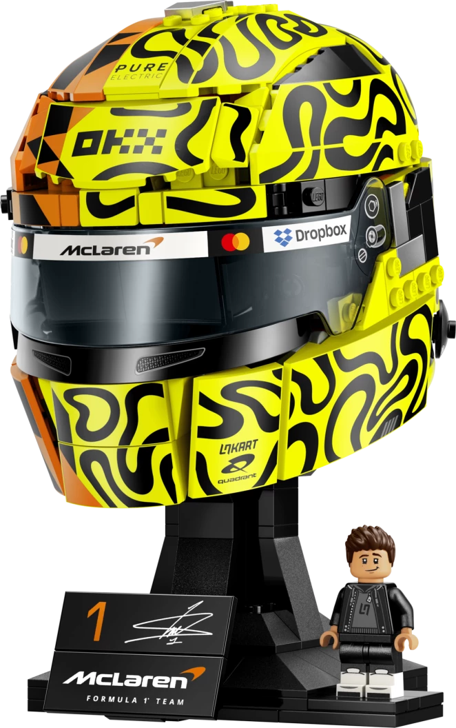 McLaren Mastercard F1 Team helm van Lando Norris