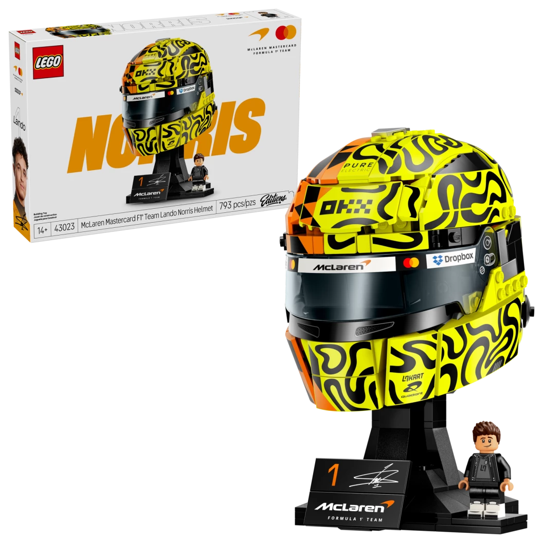 McLaren Mastercard F1 Team helm van Lando Norris