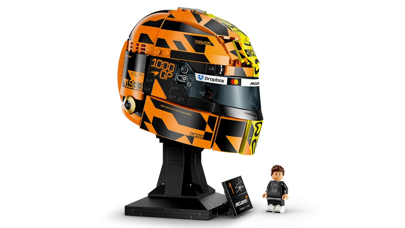 McLaren Mastercard F1 Team helm van Lando Norris