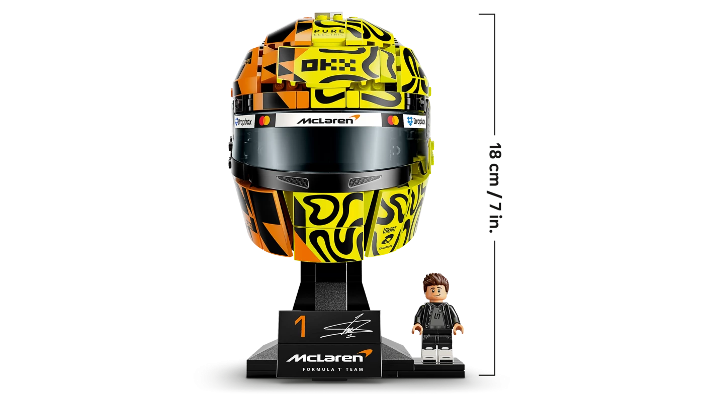 McLaren Mastercard F1 Team helm van Lando Norris