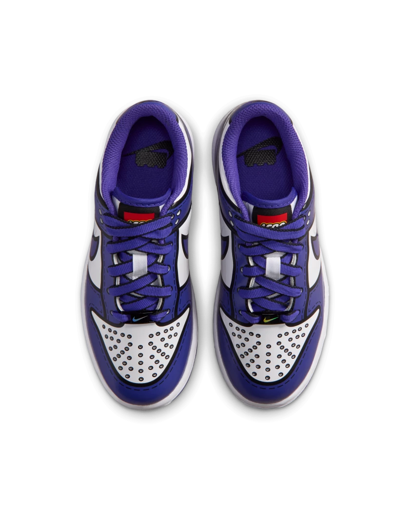 Nike Dunk Low x LEGO collectie - schoenen voor jongere kinderen