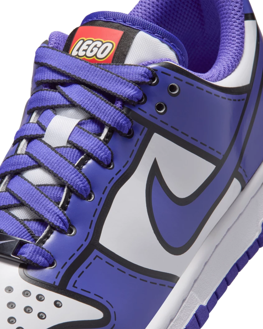 Nike Dunk Low x LEGO collectie - schoenen voor oudere kinderen