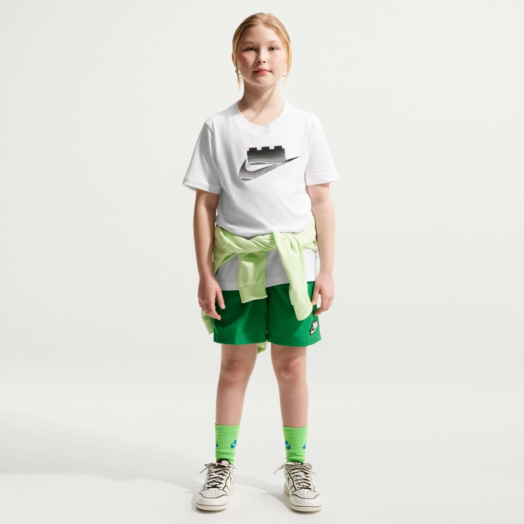 Nike x LEGO collectie T-shirt voor oudere kinderen - wit