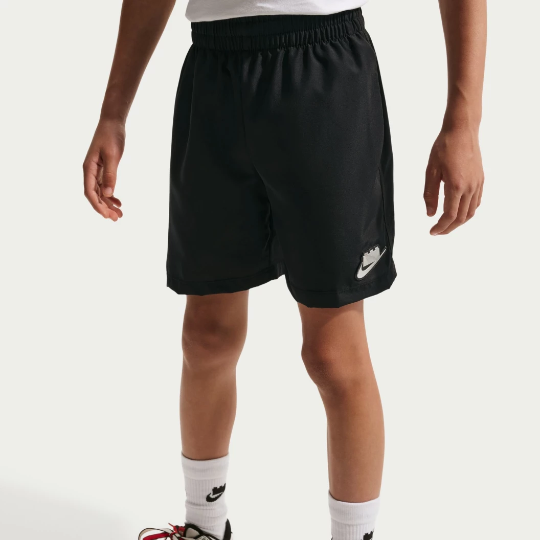 Nike x LEGO collectie short voor oudere kinderen - zwart