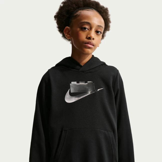 Nike x LEGO collectie hoodie voor oudere kinderen - zwart