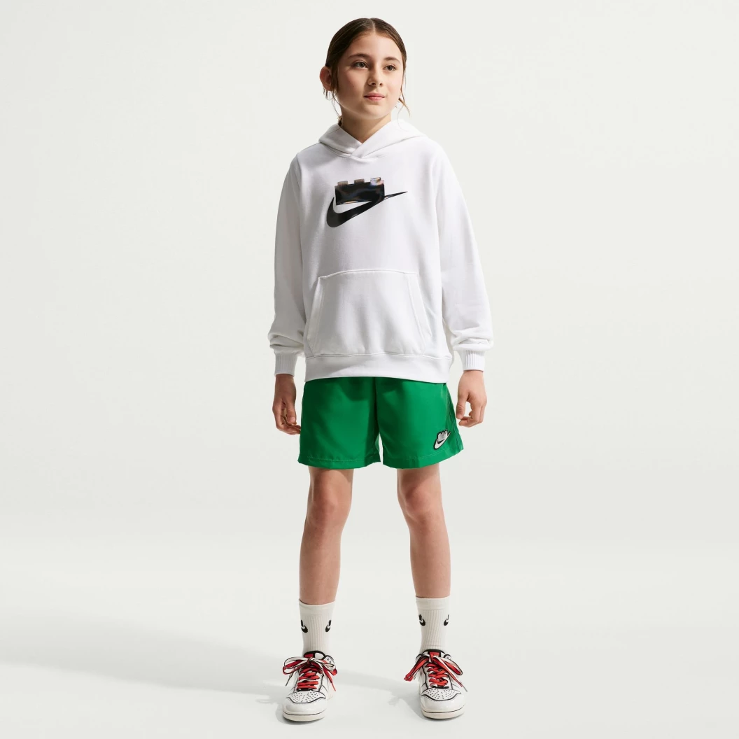 Nike x LEGO collectie hoodie voor oudere kinderen - wit