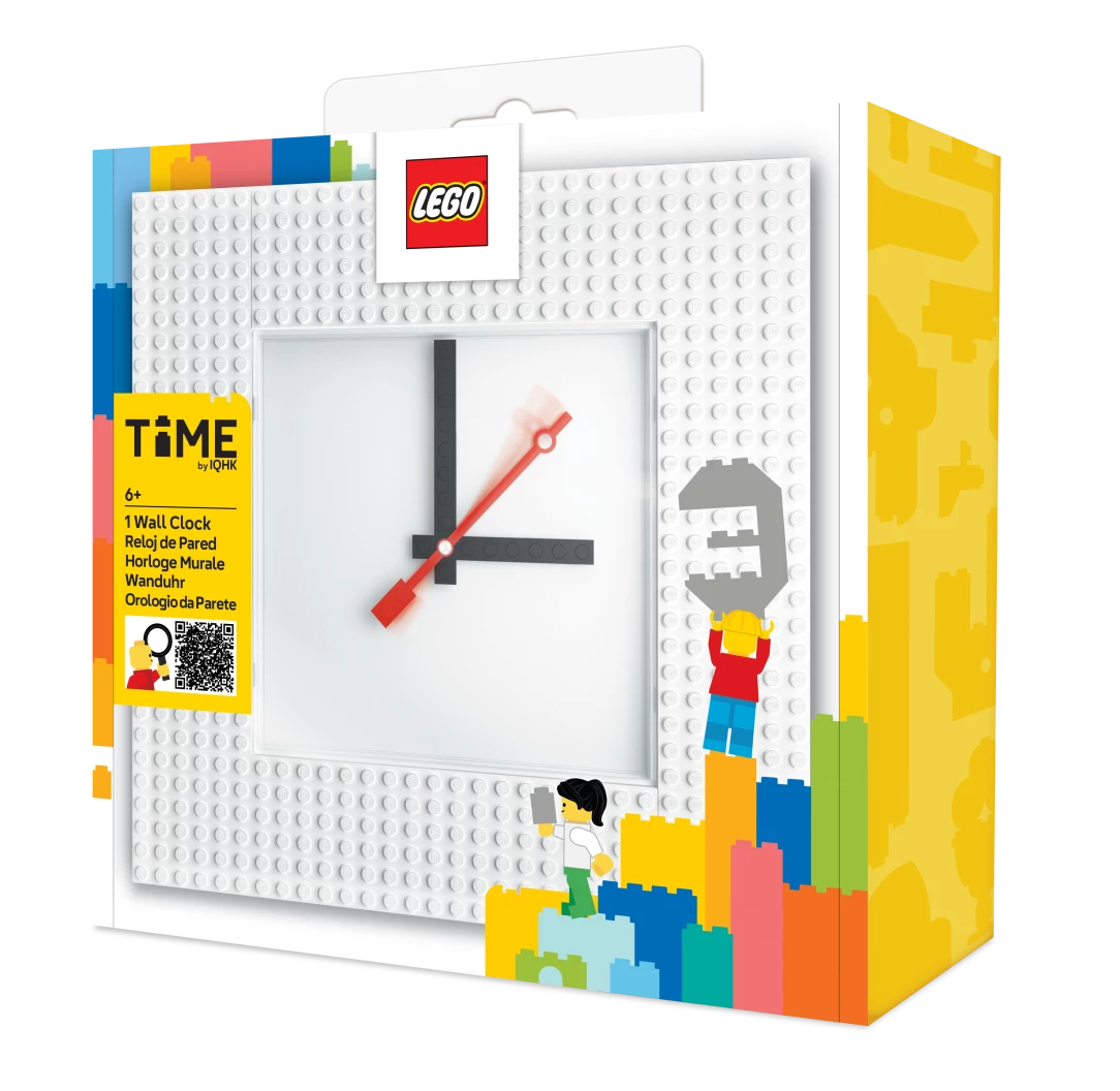 Wandklok MOC (My Own Creation) - wit
