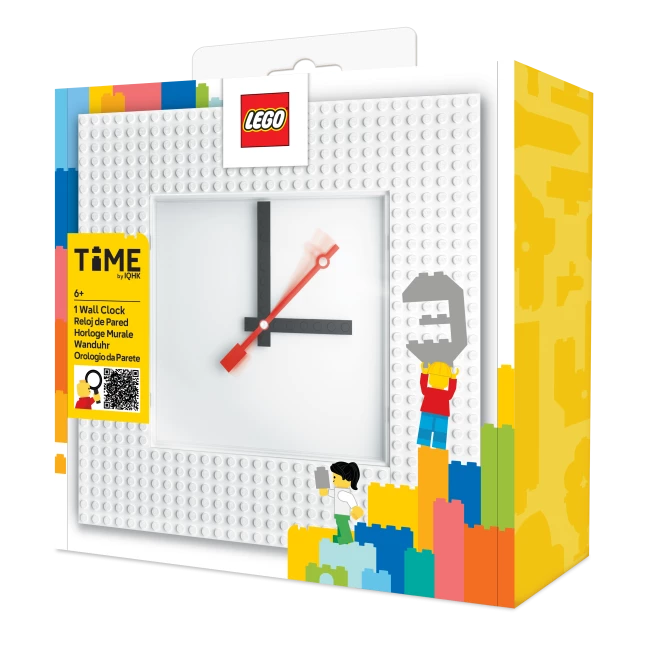 Wandklok MOC (My Own Creation) - wit