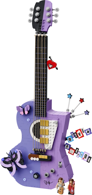 Olivia Rodrigo's dubbele gitaar