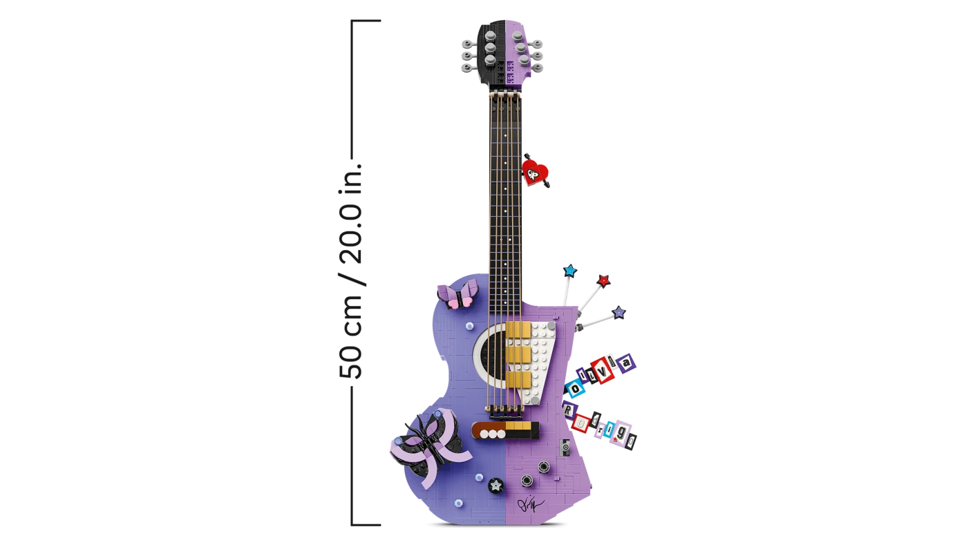 Olivia Rodrigo's dubbele gitaar