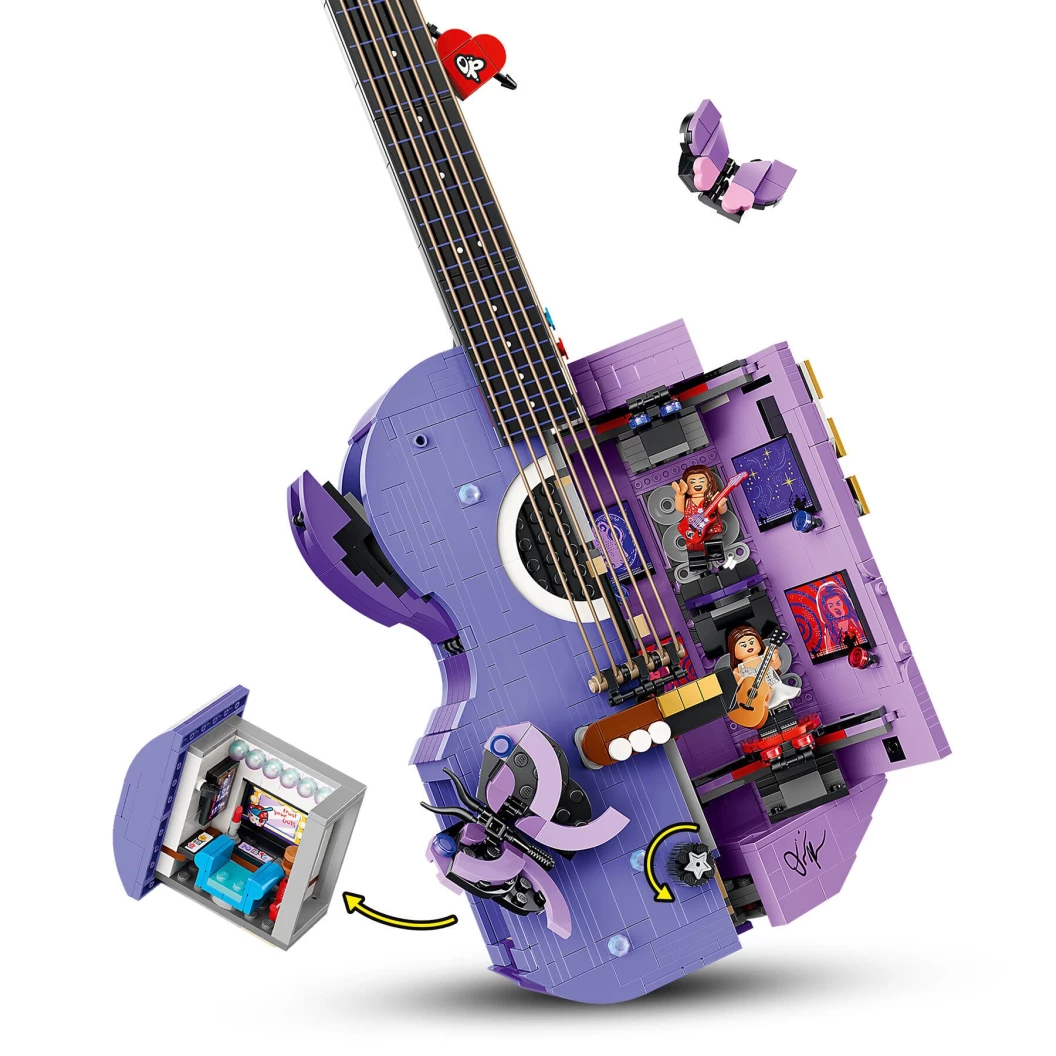 Olivia Rodrigo's dubbele gitaar