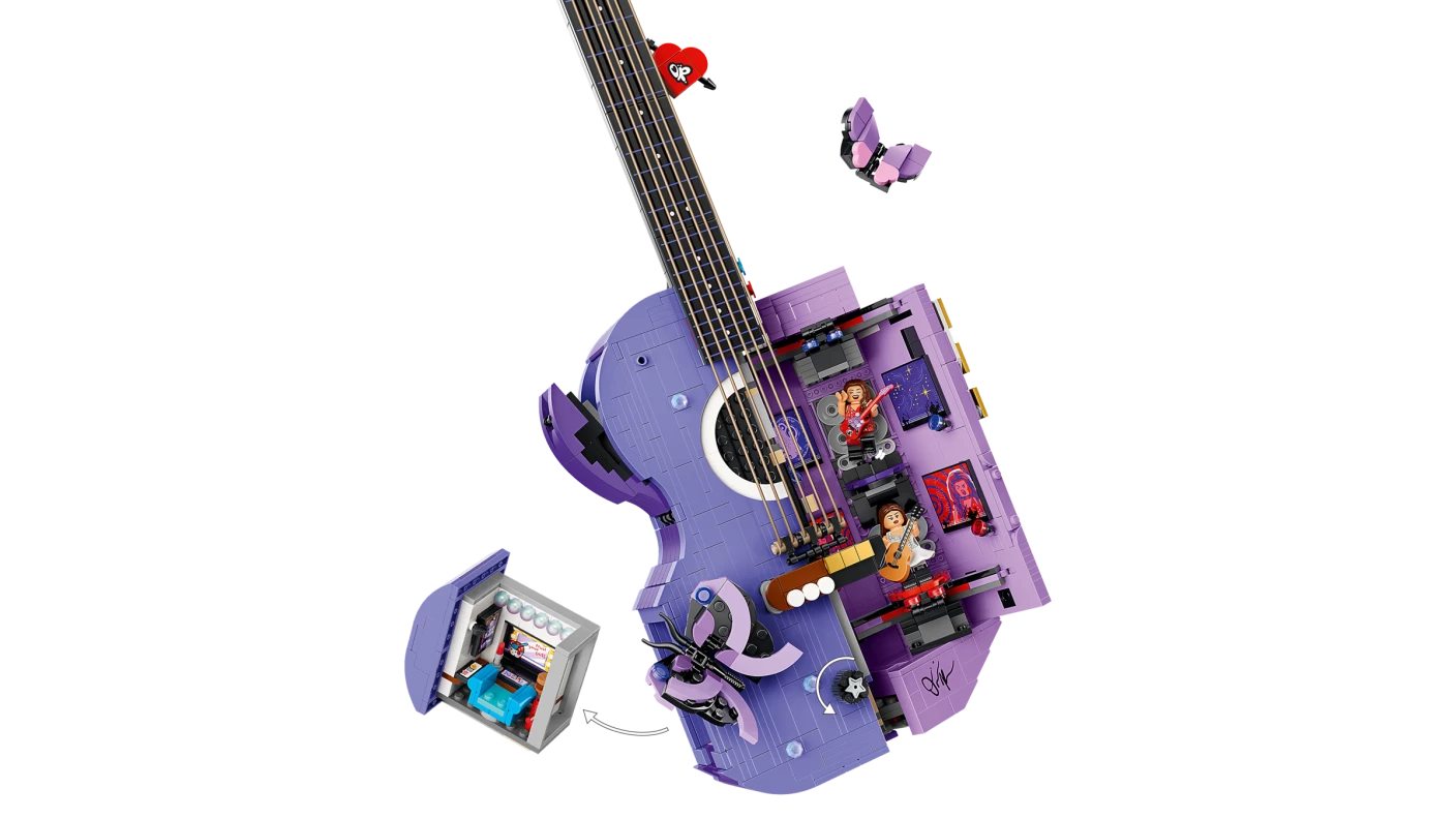 Olivia Rodrigo's dubbele gitaar