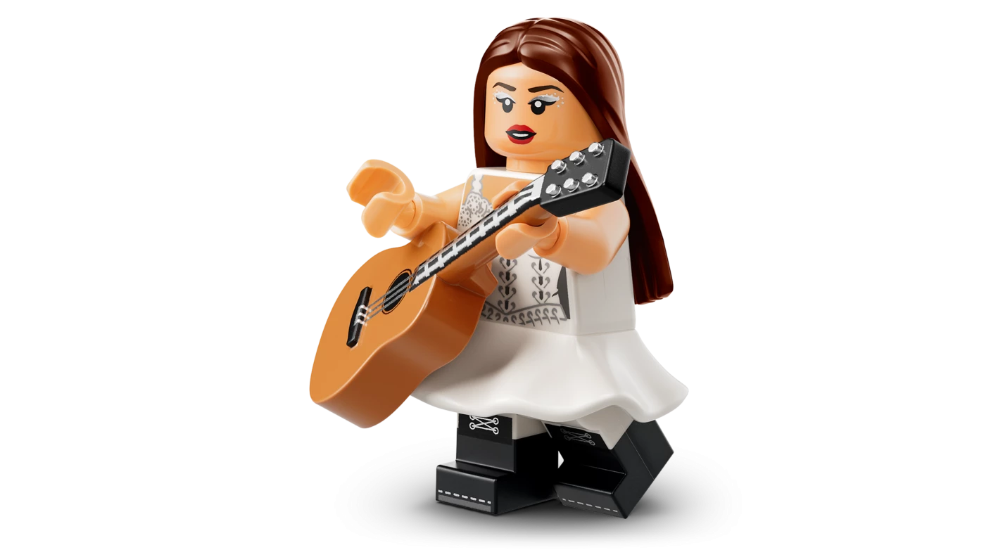 Olivia Rodrigo's dubbele gitaar