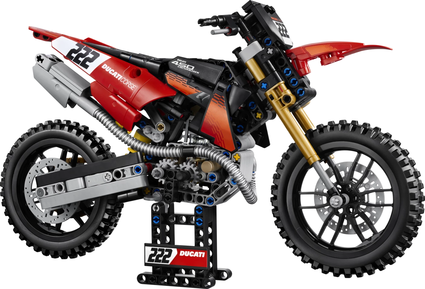 Ducati Desmo450 MX Factory motor