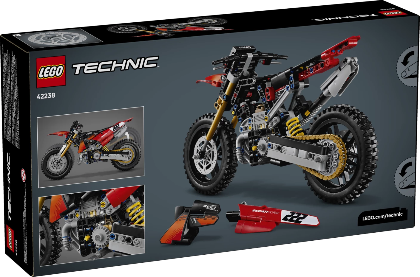 Ducati Desmo450 MX Factory motor