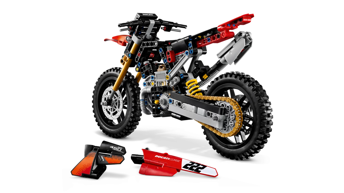 Ducati Desmo450 MX Factory motor