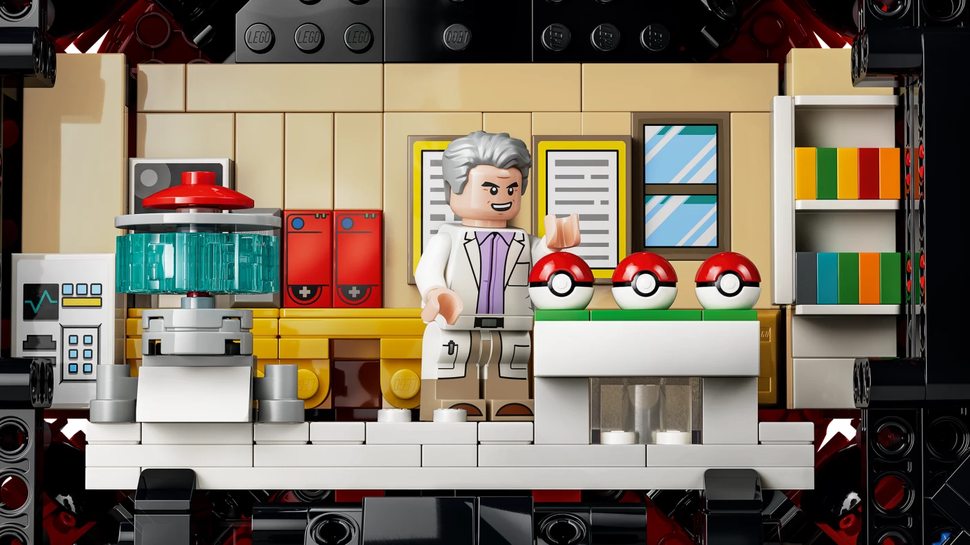 Pokéball met Trainer scènes