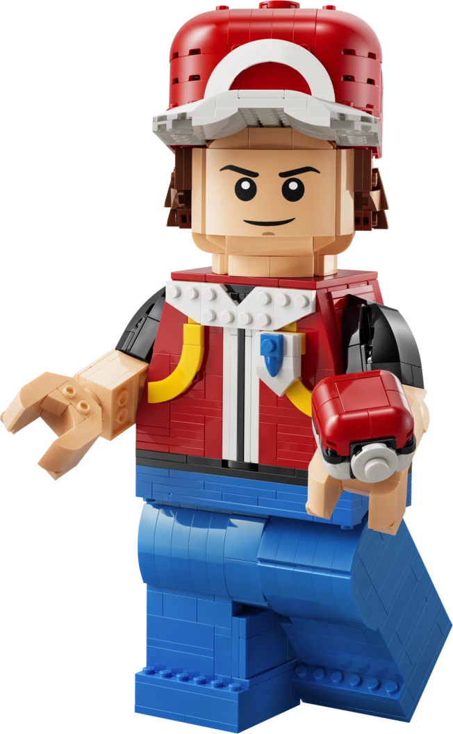 Grote minifiguur van Red