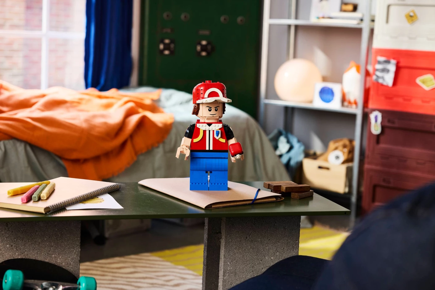 Grote minifiguur van Red