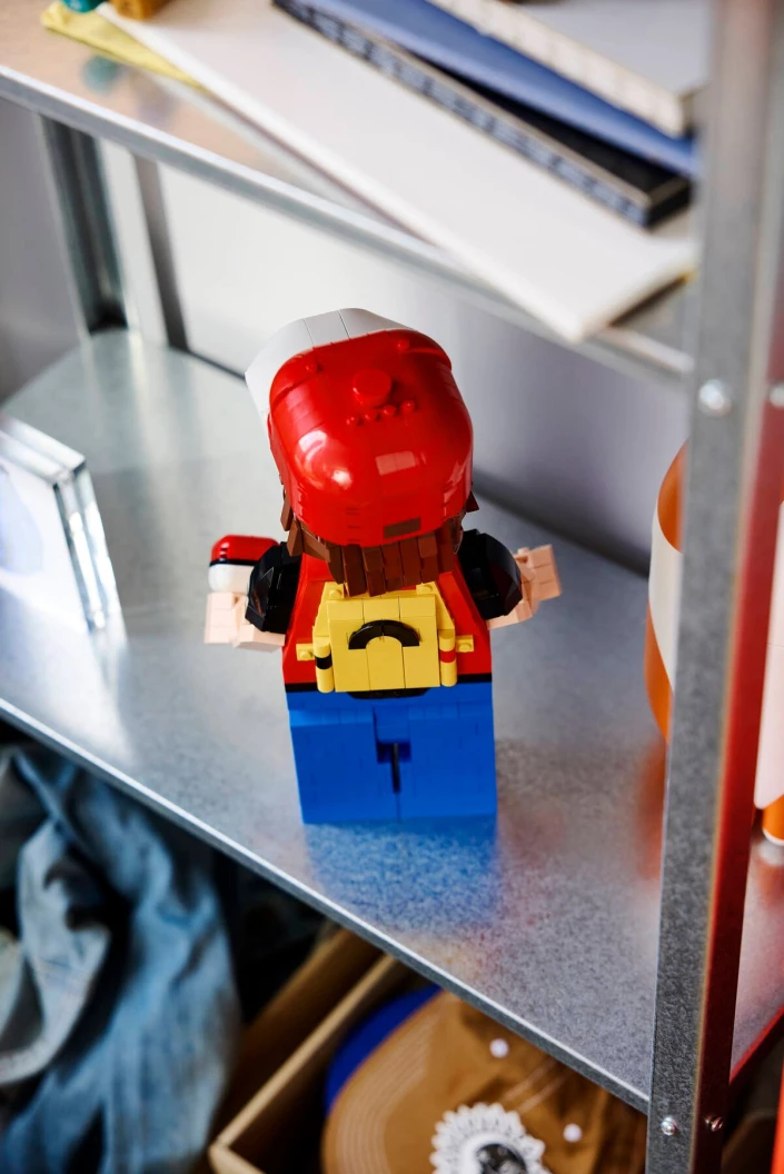 Grote minifiguur van Red