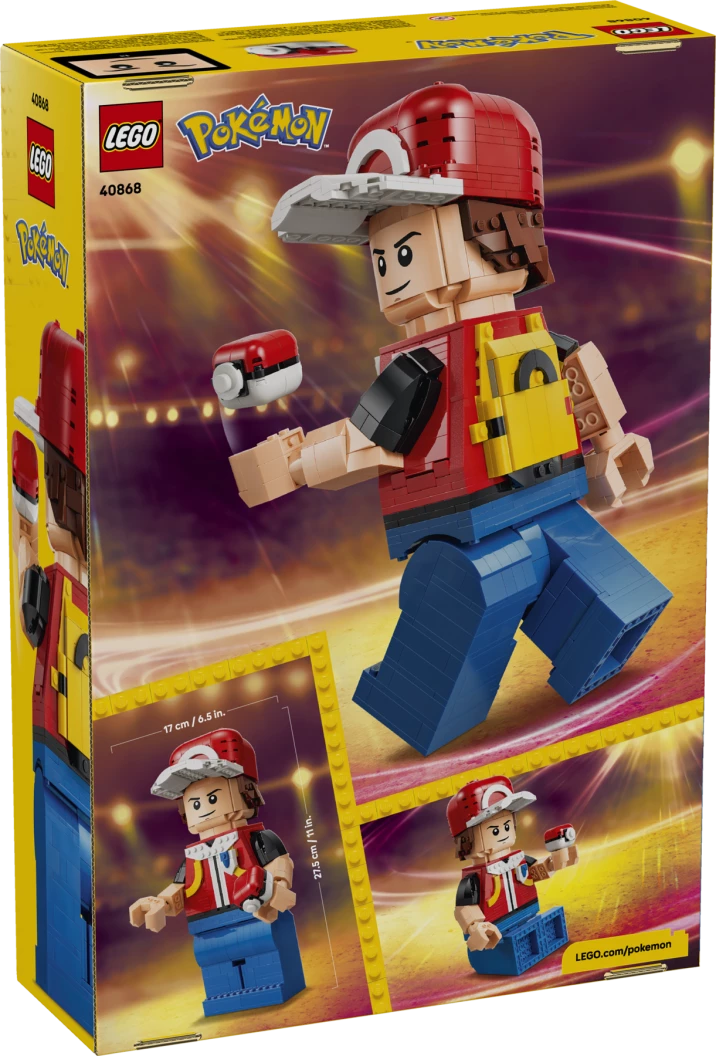 Grote minifiguur van Red