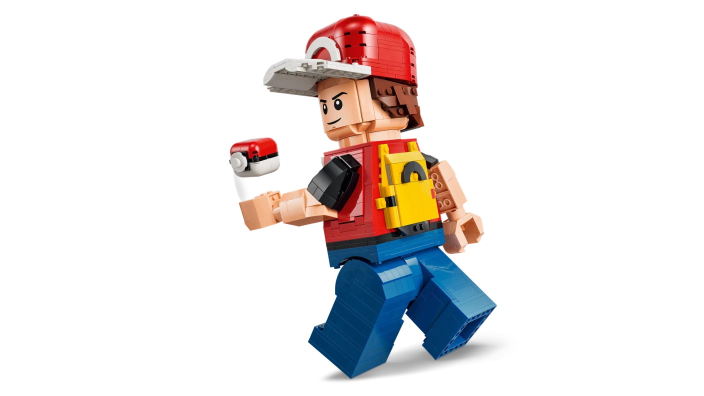 Grote minifiguur van Red
