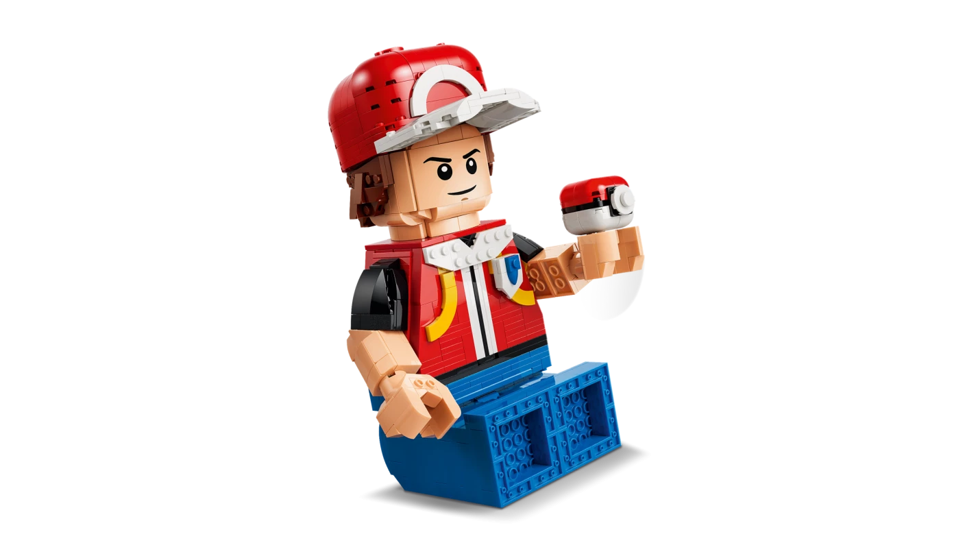 Grote minifiguur van Red