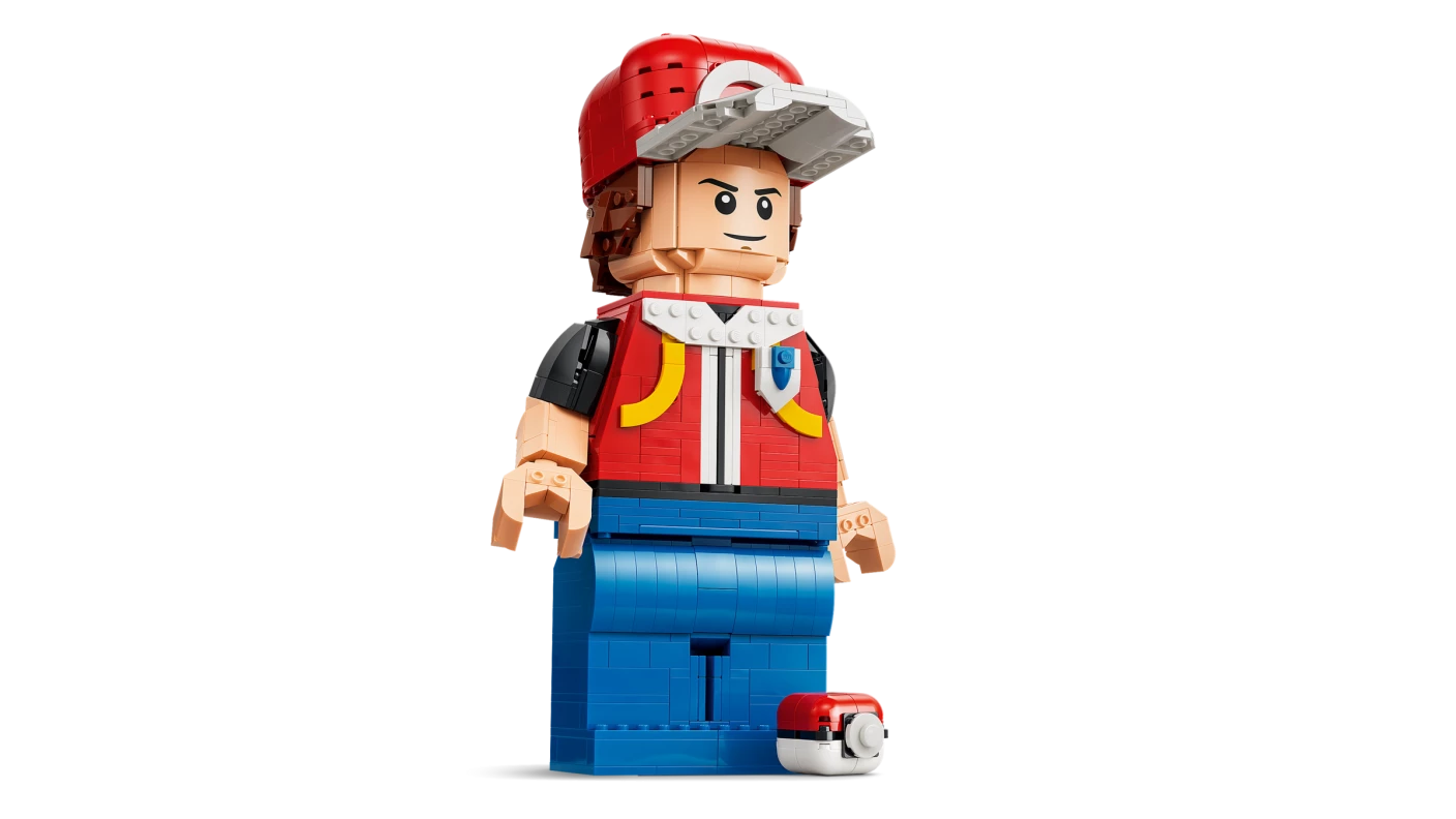 Grote minifiguur van Red