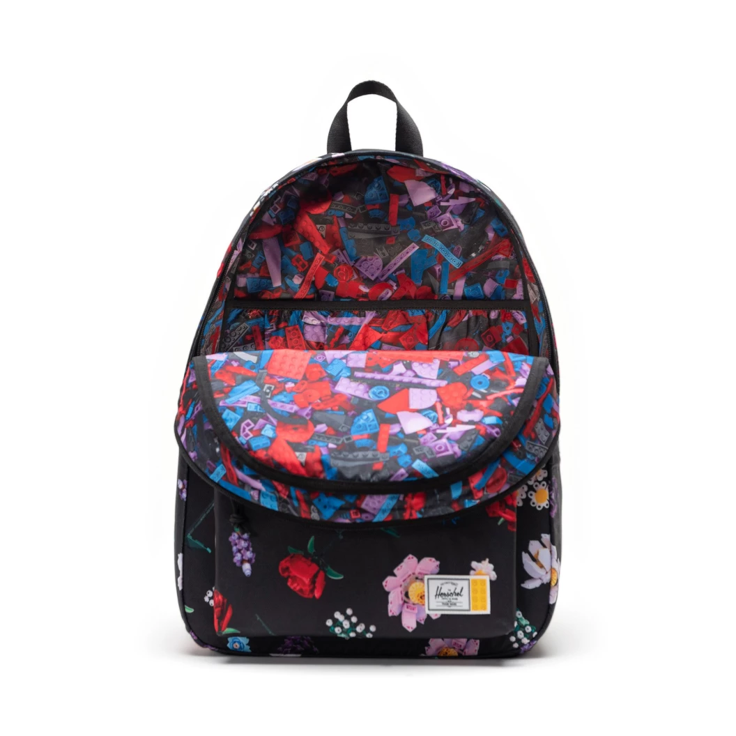 LEGO Herschel Classic XL rugzak - dwarrelende bloemen