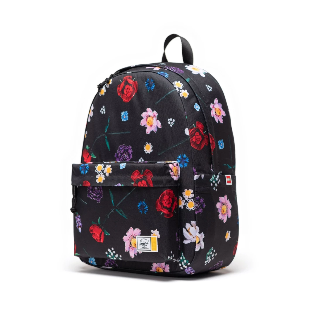 LEGO Herschel Classic XL rugzak - dwarrelende bloemen
